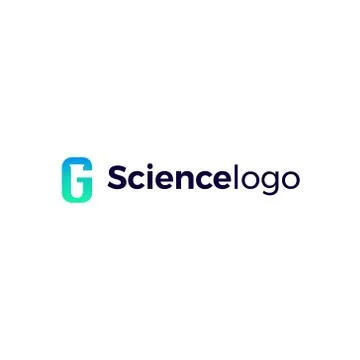 Science Vector Logo Letter G With Measuring Glass Stock Illustration