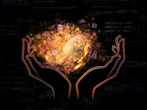 Science Within Grip Stock Illustration