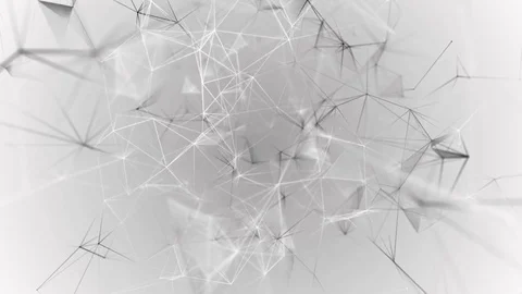 Scientific background and abstract technology. Plexus digital dynamic wallpaper Stock-Footage 79270894