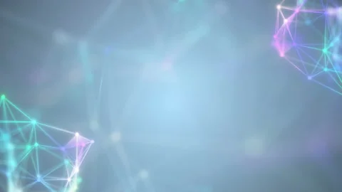 Scientific background and abstract technology. Magical neon background. Video stock 115069751