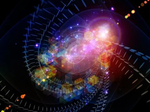 Scientific Background Stock Illustration