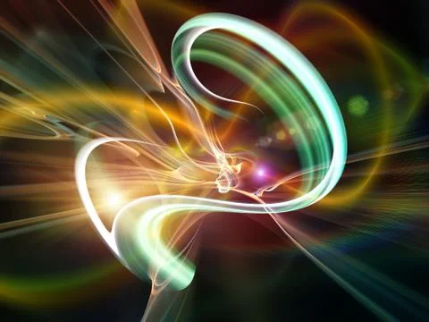 Scientific Background Illustrazione stock