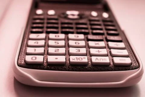 Scientific calculator. Stock Photos