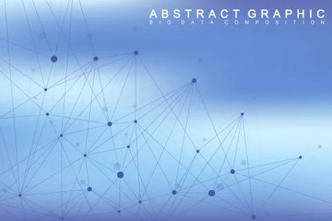 Scientific chemistry pattern. Structure molecule DNA research as concept 库存插图