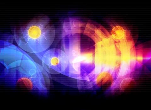 Scientific concept background Stock Illustration