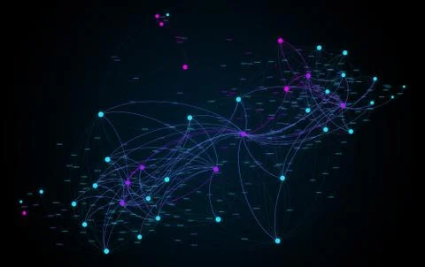 Scientific data Illustrazione stock