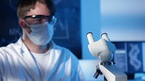 Scientific experiment Stock Footage 41426534