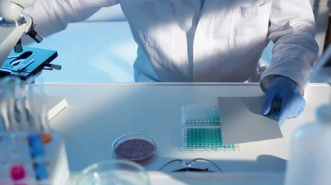 Scientific experiment Stock Footage 41427295