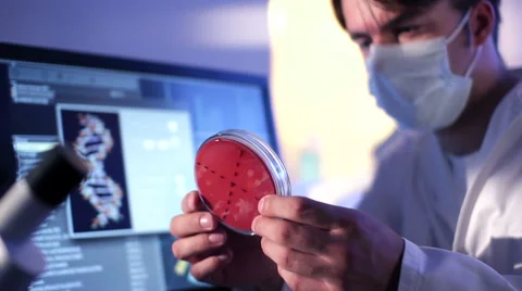 Scientific experiment 스톡 동영상 41428043