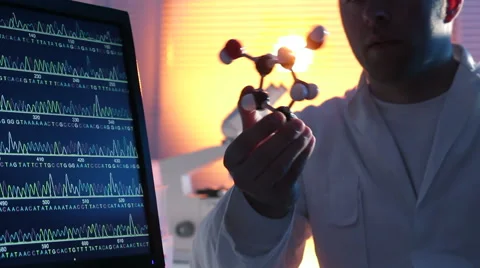 Scientific experiment Stock Footage 41428854