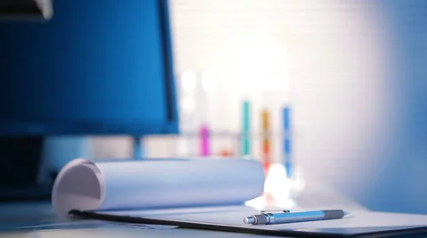 Scientific experiment 스톡 동영상 41433343