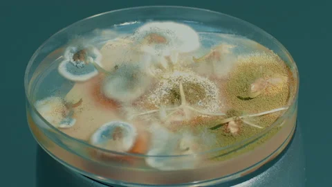 Scientific experiment on legumes during germination 스톡 동영상 140733232