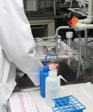 Scientific experiment Stock Photos