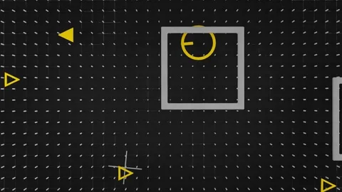 Scientific flat layout intro 3d panning animation Stock Footage 163152411