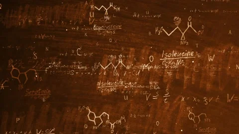 Scientific formula equation mathematical formula Stock-Footage 123036418