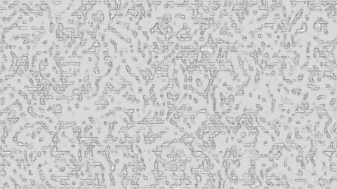 Scientific Generative Art Texture with Cellular Pattern Formation Stock Footage 335760144