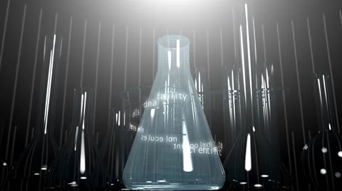 Scientific graphic animation background Stock Footage 40682445