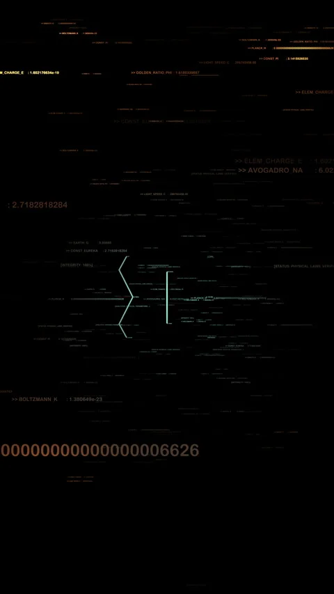 Scientific HUD Overlay for Deep Space Exploration and Physics Documentaries Stock Footage 333935950