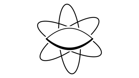 Scientific Insight Atom Stock Footage 343508713