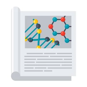 Scientific Journal Icon Stock Illustration