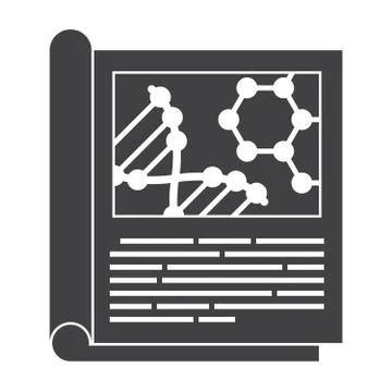 Scientific Journal Icon Stock Illustration