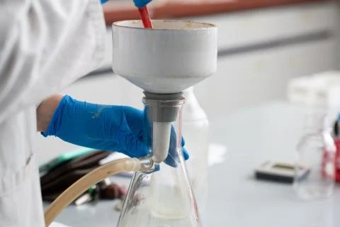 Scientific lab procedures Stock Photos