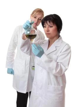 Scientific laboratory workers Stock Photos