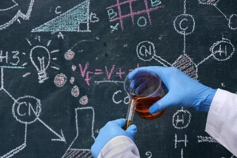 Scientific learning Foto stock
