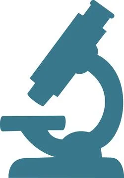 Scientific microscope for laboratory research studies Stock Illustration