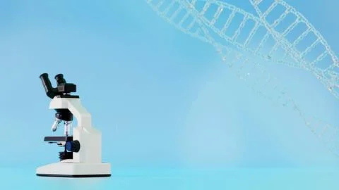 Scientific Microscope Stock Photos