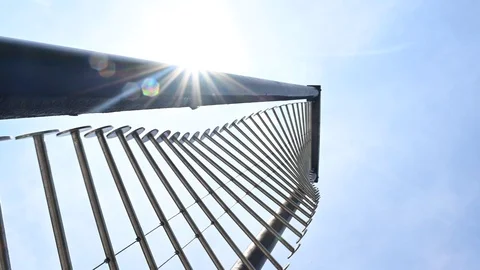 Scientific monument inspired by human DNA 動画素材 126935601