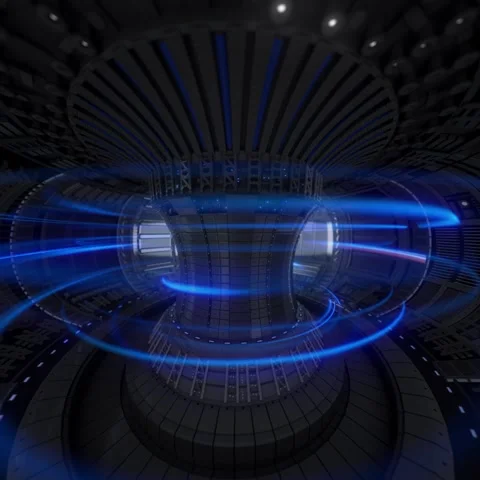  Scientific Precision: Blue Energy Conduits Stock Footage 327820747