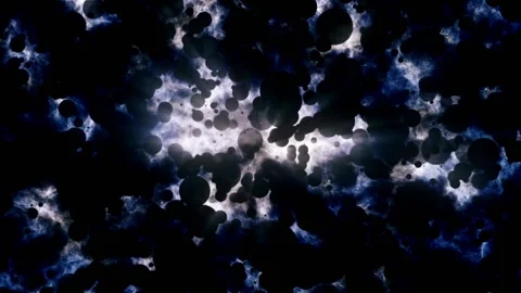 Scientific quantum physics, dissolve fluid Vídeo Stock 198764965