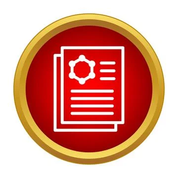 Scientific report document with chemical molecule formula 스톡 일러스트