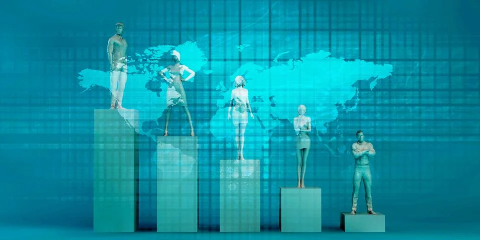 Scientific Research Chart Stock Illustration