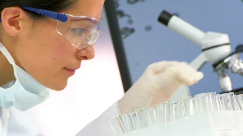 Scientific Research Stock Footage 704304