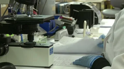 Scientific research Stock Footage 10757480