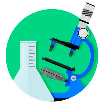 Scientific research icon Stock Illustration