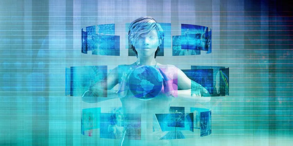 Scientific Research Stock Illustration