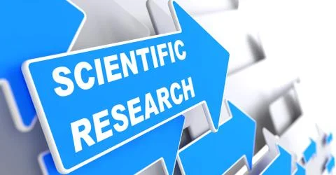 Scientific Research. Science Concept. Stock Illustration