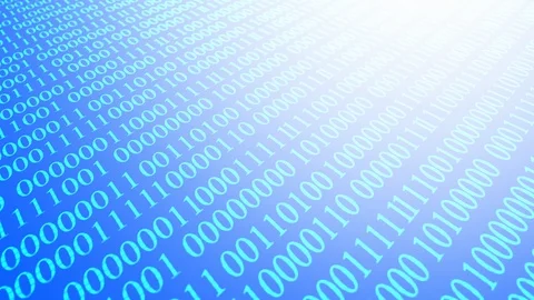 Scientific technology data binary code network Stock Footage 119712761