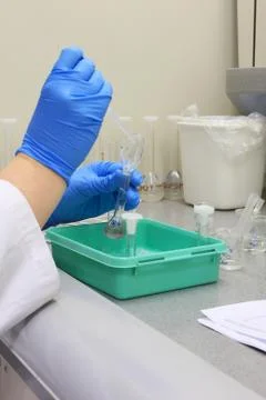 Scientific testing Stock Photos