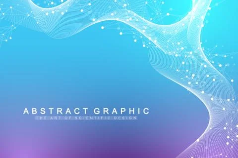 Scientific vector illustration genetic engineering and gene manipulation concept Stock Illustration