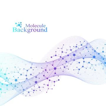 Scientific vector illustration genetic engineering and gene manipulation concept Stock Illustration