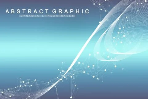 Scientific vector illustration genetic engineering and gene manipulation concept Stock Illustration