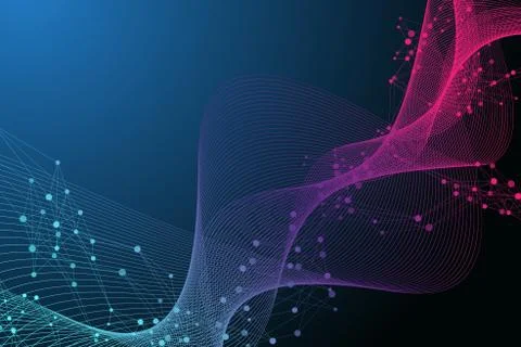 Scientific vector illustration genetic engineering and gene manipulation concept Stock Illustration