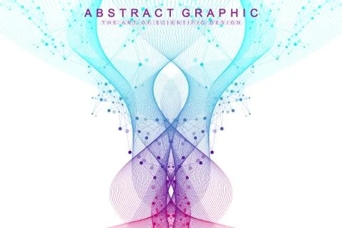 Scientific vector illustration genetic engineering and gene manipulation conc 스톡 일러스트