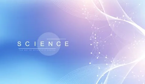 Scientific vector illustration genetic engineering and gene manipulation concept Stock Illustration