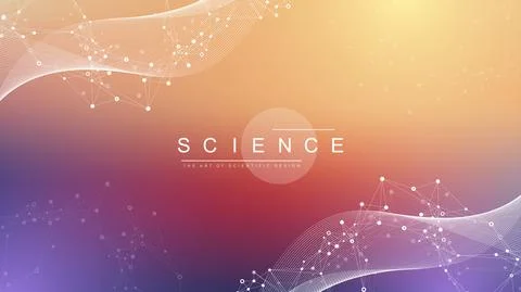 Scientific vector illustration genetic engineering and gene manipulation concept 스톡 일러스트
