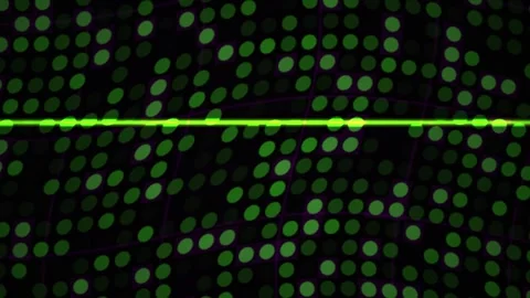 Scientific visualization of fluorescent cellular markers in a microscopic g.. Stock Footage 341808179